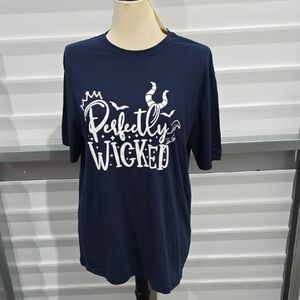 George‎ Navy Graphic Tee Perfectly Wicked Size Large 42/44